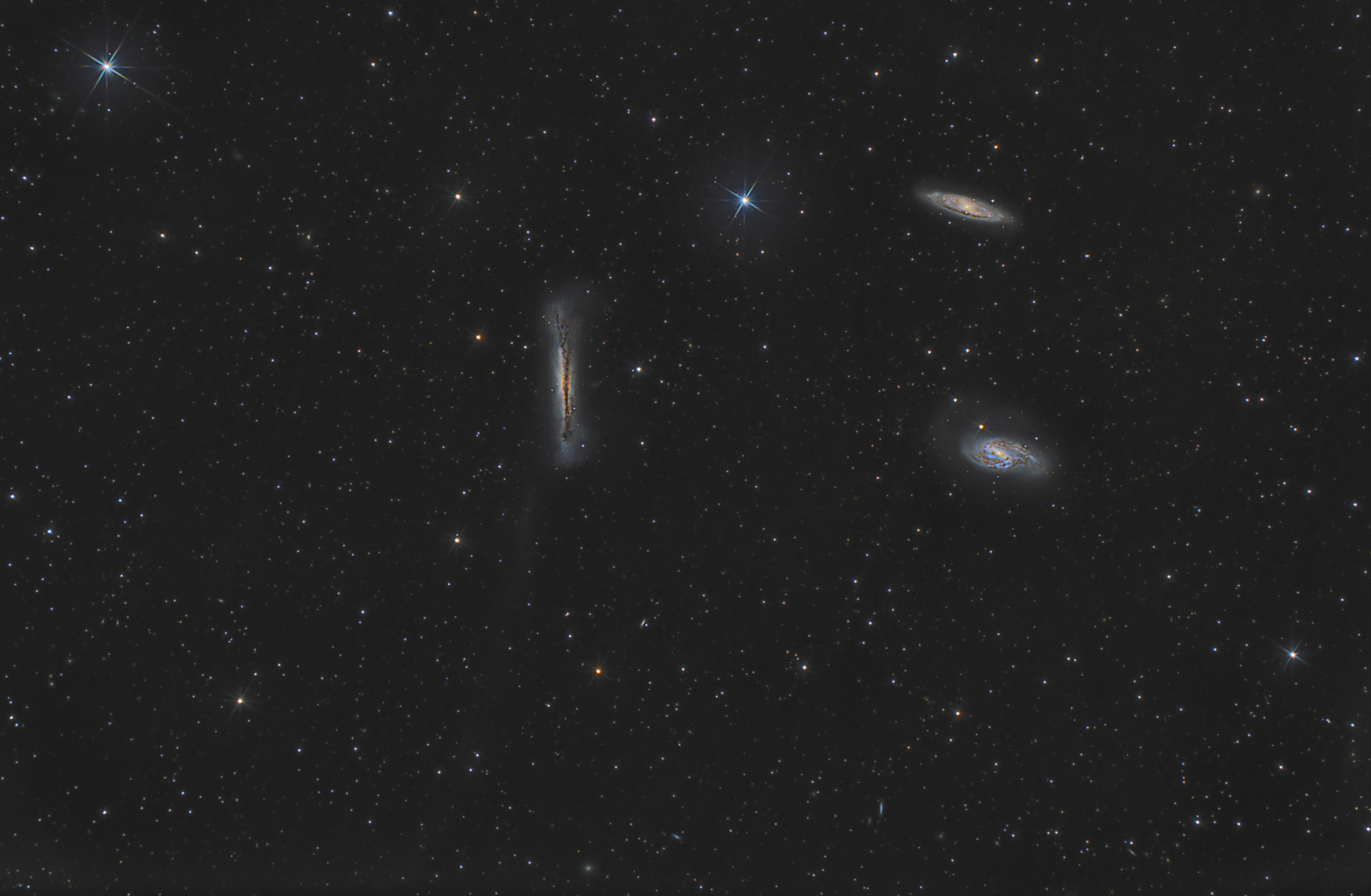 Leo Triplet with a DSLR – The hunt for the Tidal Tail