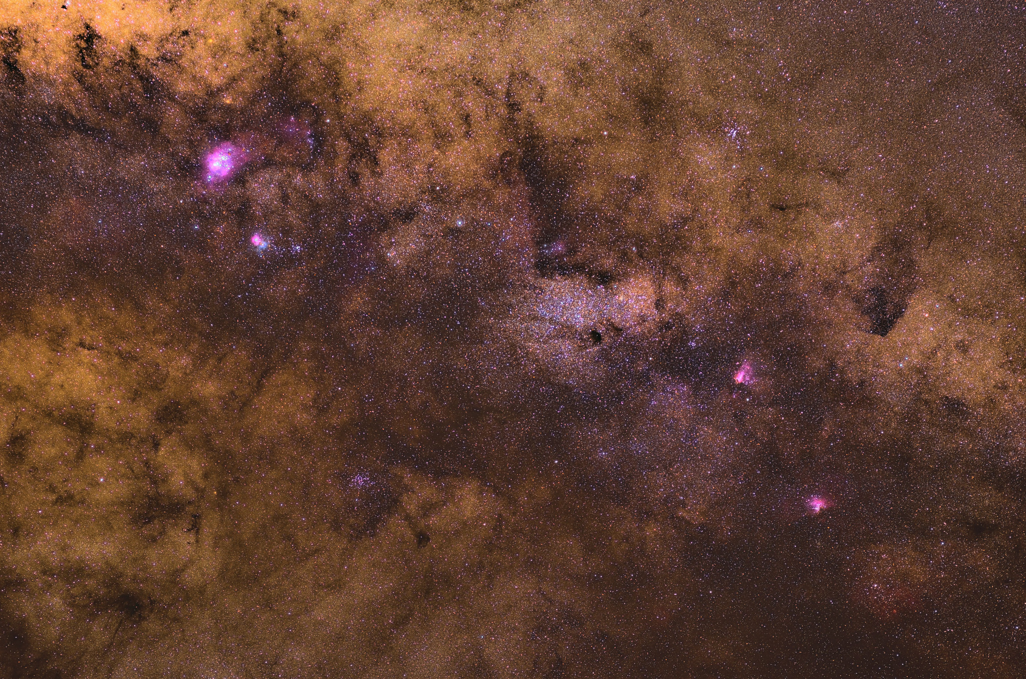 A window into the Milky Way; wide field image of Sagittarius