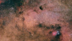 M24 Sagittarius star cloud and surroundings