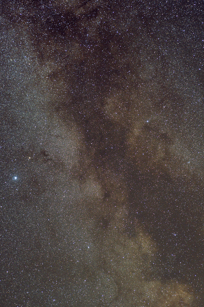 milky way widefield with Nikkor 50mm F1.8
