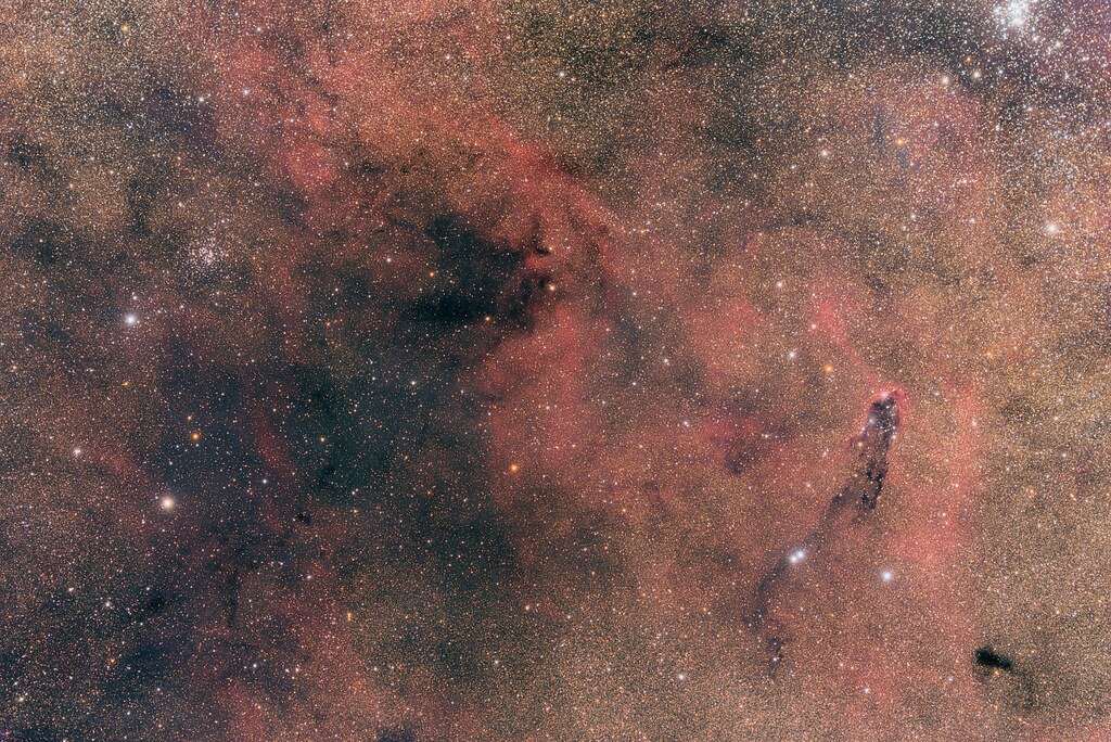 Between Barnard 44A and NGC6192