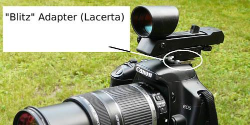 Using a red dot finder on your DSLR