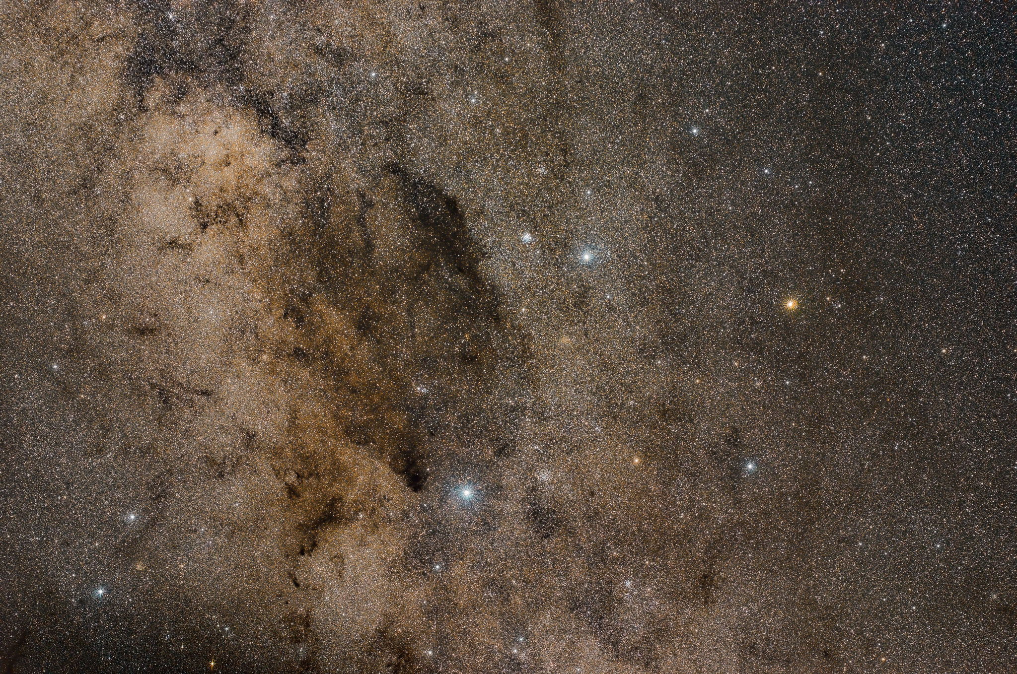 The North America Nebula, dark nebula Le Gentil 3 and 